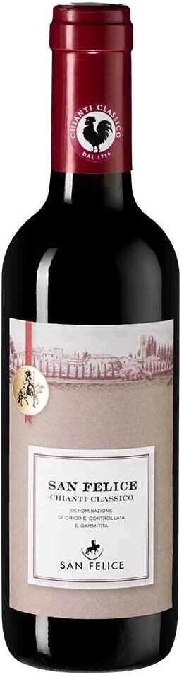 Вино Chianti Classico DOCG, San Felice, 2019, 375 мл