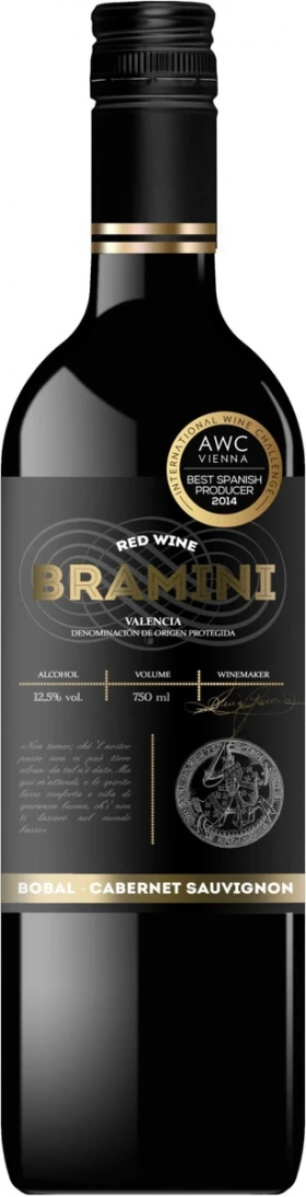 Вино Vicente Gandia, Bramini Bobal-Cabernet Sauvignon, Valencia DO, 2021