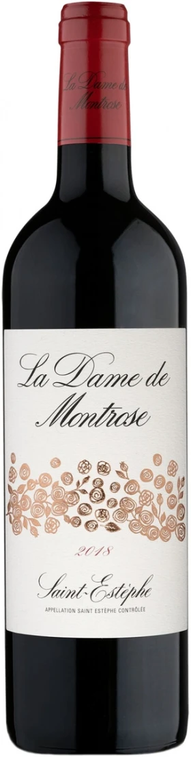 Вино La Dame de Montrose, Saint-Estephe AOC, 2018
