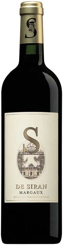 Вино S de Siran, Margaux AOC, 2013