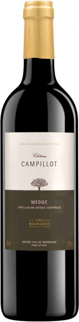 Вино Chateau Campillot, Medoc AOC, 2019