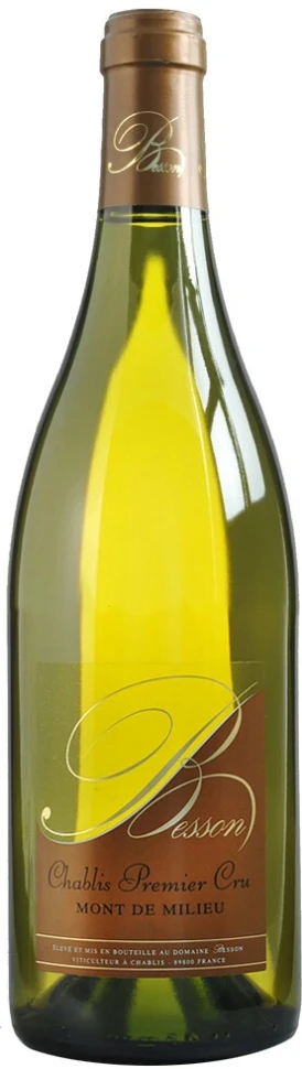 Вино Domaine Besson, Chablis Premier Cru Mont de Milieu AOC, 2015