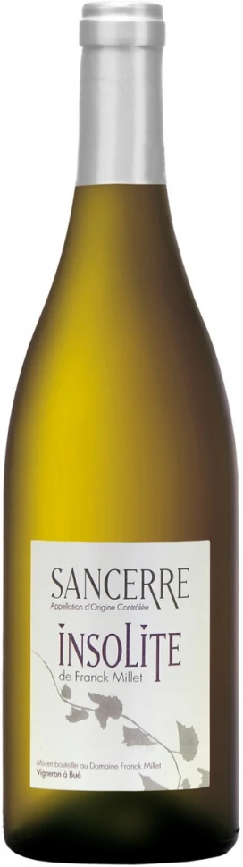 Вино Domaine Franck Millet, Insolite Sancerre Blanc AOC, 2019