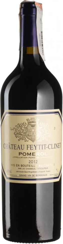 Вино Chateau Feytit-Clinet, Pomerol AOC, 2012