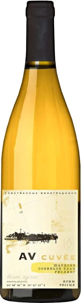 Вино AV cuvee Chardonnay-Sauvignon Blanc-Riesling, 0.75 л