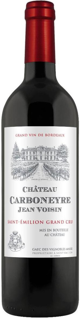 Вино Chateau Carboneyre Jean Voisin Saint Emilion Grand Cru AOC 2012