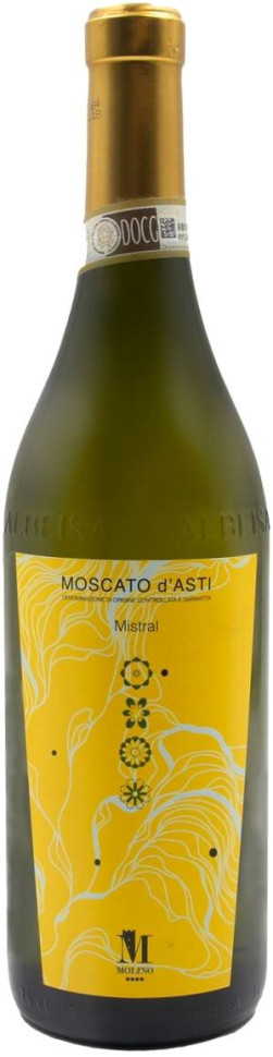 Вино Molino Moscato d Asti Mistral DOCG 2017