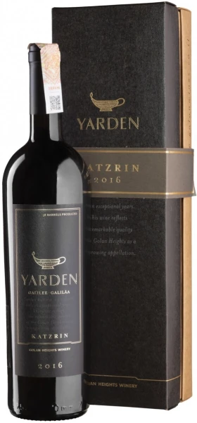 Вино Golan Heights, Yarden Katzrin, 2016, gift box