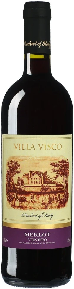 Вино "Villa Visco" Merlot, Veneto IGP, 2017