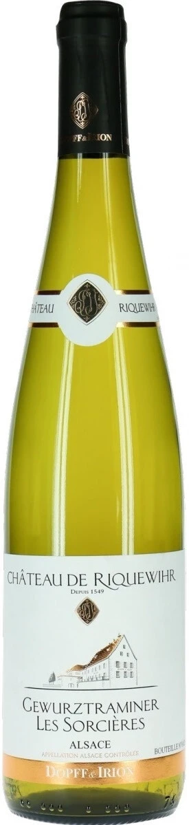 Вино Dopff &amp; Irion, Domaines du Chateu de Riquewihr, Les Sorcieres Gewurztraminer Semi-Sweet, Alsace AOC, 2017