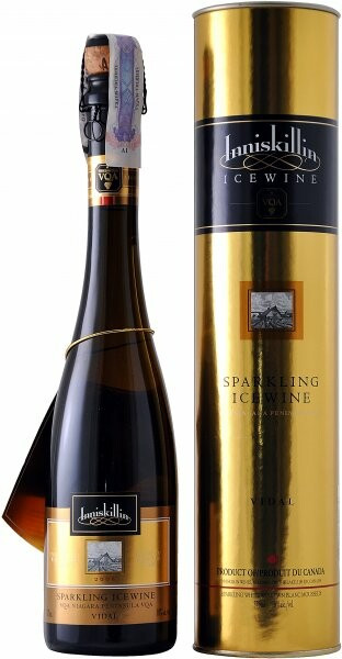 Игристое вино Vidal Sparkling Icewine 2011 gift tube 375 мл