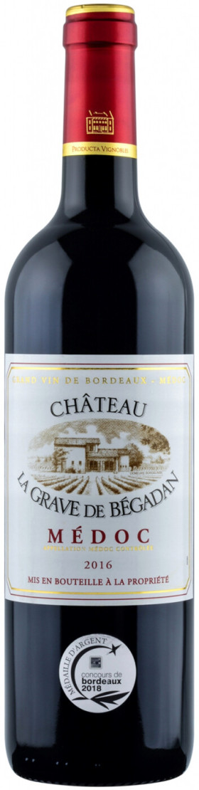 Вино Chateau La Grave de Begadan Medoc AOC