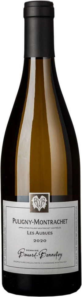 Вино Domaine Bouard-Bonnefoy, Puligny-Montrachet Les Aubues AOC, 2020
