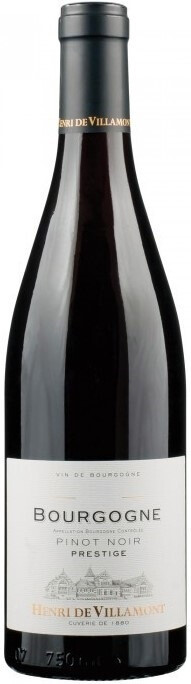 Вино Henri de Villamont Bourgogne Pinot Noir Prestige AOC