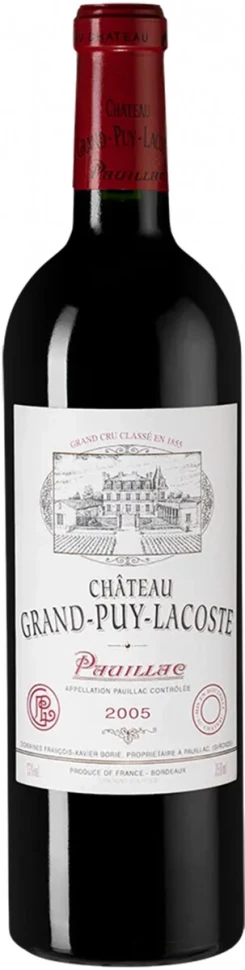 Вино Chateau Grand-Puy-Lacoste, Pauillac AOC, 2005