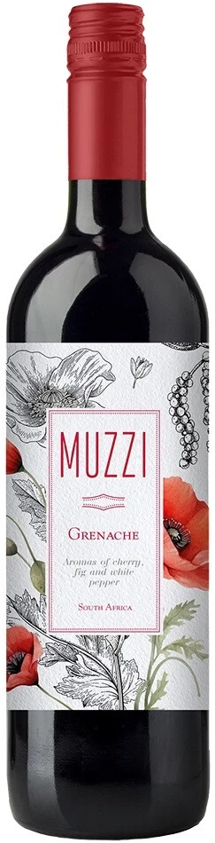 Вино Muzzi Grenache, Western Cape WO, 2024