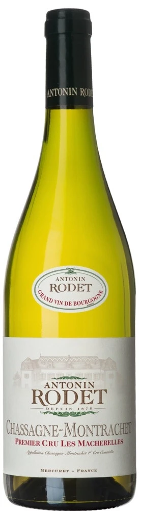 Вино Antonin Rodet, Chassagne Montrachet Premier Cru Les Macherelles AOC, 2015