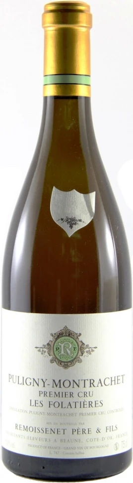 Вино Remoissenet Pere & Fils, Puligny Montrachet Premier Cru Les Folatieres AOC, 2006