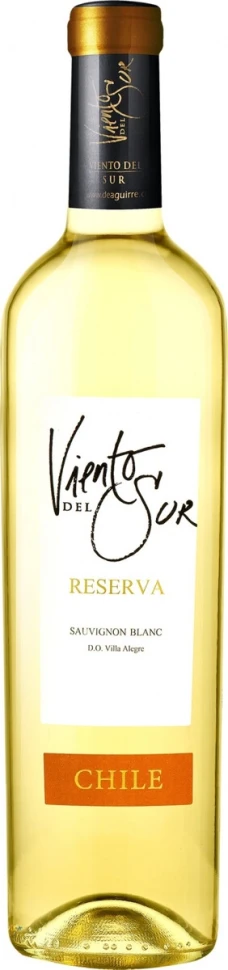 Вино Bodegas y Vinedos de Aguirre, "Viento del Sur" Sauvignon Blanc Reserva, Villa Alegre DO