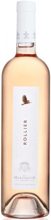 Вино Chateau La Martinette, Rollier de la Martinette Rose, Cotes de Provence AOC, 2017