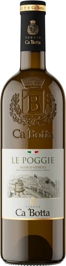 Вино Ca'Botta, Le Poggie Bianco, Veneto IGT, 2015
