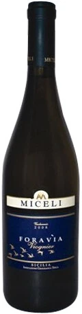 Вино Miceli, Foravia Viognier, Sicilia IGT, 2008