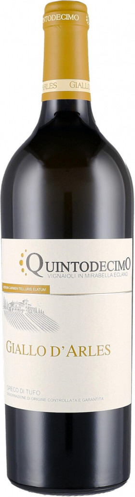 Вино Quintodecimo Giallo d Arles Greco di Tufo DOCG 2020