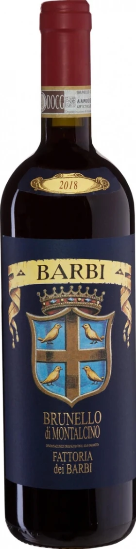 Вино Fattoria dei Barbi, Brunello di Montalcino DOC, 2018