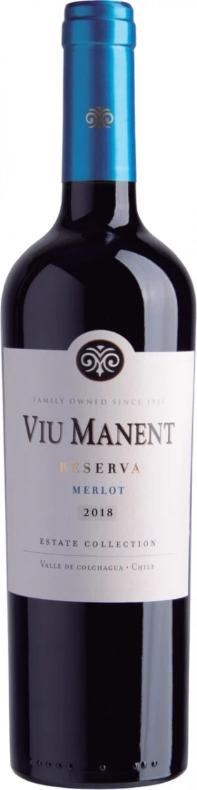 Вино Viu Manent, Estate Collection Reserva Merlot, 2018