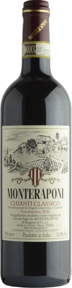 Вино Monteraponi, Chianti Classico DOCG, 2021