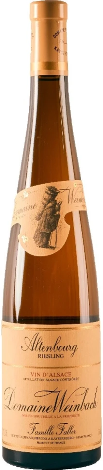 Вино Domaine Weinbach, Altenbourg Riesling, Alsace AOC, 2022