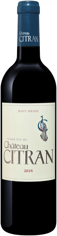 Вино Chateau Citran, Haut-Medoc AOC Cru Bourgeois, 2016