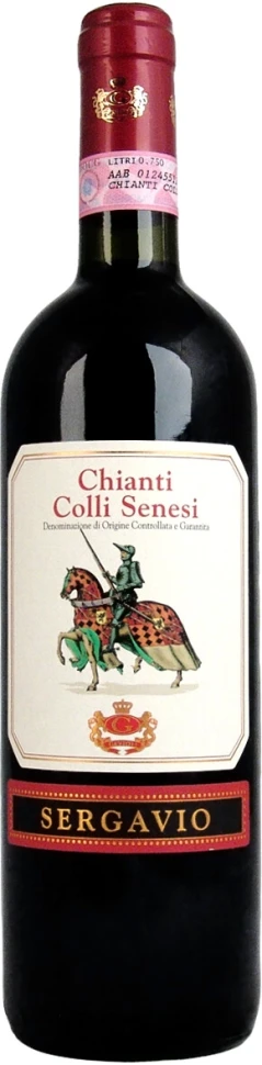 Вино Gavioli, Sergavio, Chianti Colli Senesi DOCG, 2011