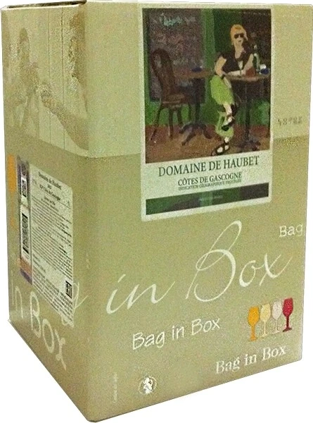 Вино Domaine de Haubet, Vin de Pays, 2013, 10 л