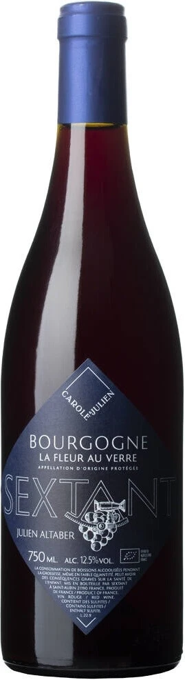 Вино Sextant, La Fleur au Verre Pinot Noir, Bourgogne AOC, 2022