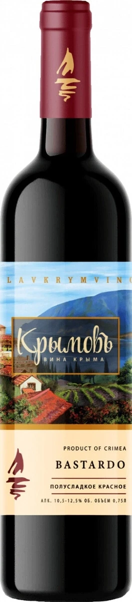 Вино "Крымовъ" Бастардо