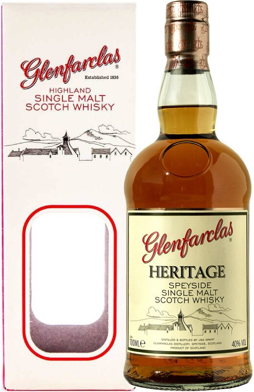 Виски Glenfarclas Heritage gift box 700 мл
