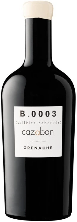 Вино Domaine de Cazaban, B. 0003 Salleles-Cabrdes, Pays d'Aude IGP, 2022