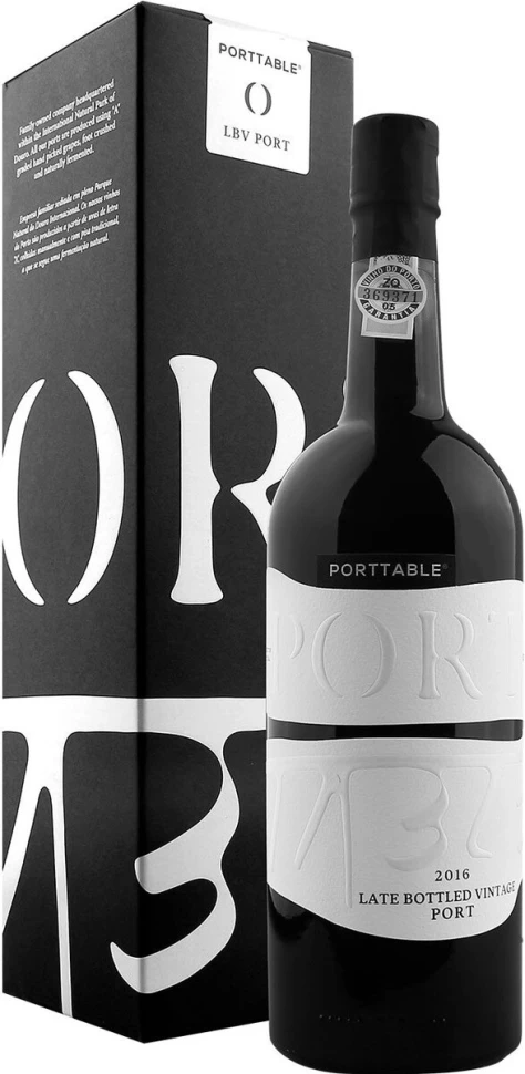 Портвейн Porttable Late Bottled Vintage Port, 2016, gift box