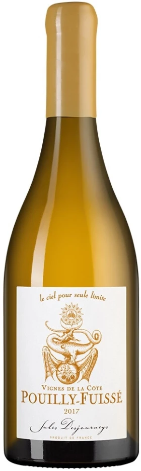 Вино Domaine Jules Desjourneys, Pouilly Fuisse Vignes de la Cote AOC, 2017
