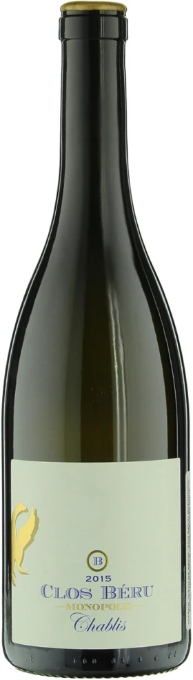 Вино Chateau de Beru, Clos Beru Monopole, Chablis AOC, 2015