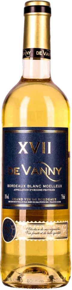 Вино "De Vanny" Bordeaux AOP