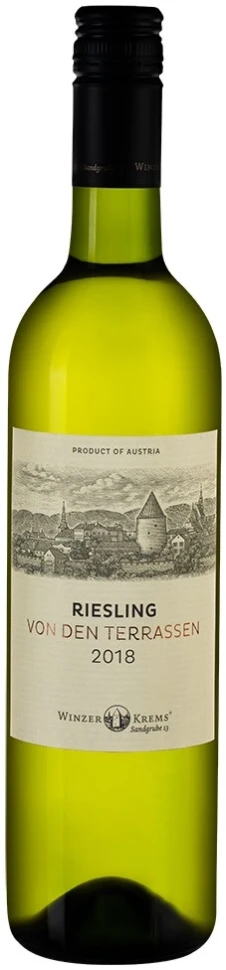 Вино Winzer Krems, Riesling Von den Terrassen, 2018