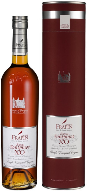 Коньяк Chateau de Fontpinot XO Grande Champagne Premier Grand Cru Du Cognac in box 700 мл