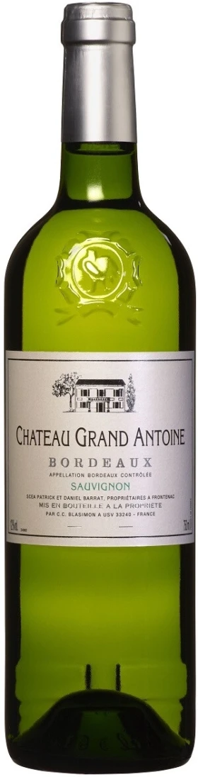 Вино Chateau Grand Antoine Sauvignon, Bordeaux AOC, 2020