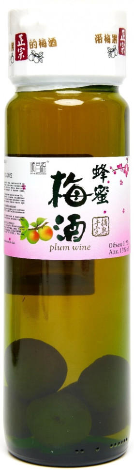 Вино Guangzhou Conghua Shunchangyuan Plum Wine with plums