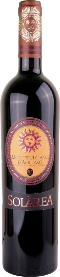 Вино Agriverde Solarea Montepulciano d Abruzzo DOC 2009