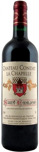 Вино Chateau Condat La Chapelle, Saint-Emilion 2007
