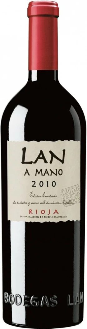 Вино LAN, A Mano Edicion Limitada, Rioja DOC, 2010