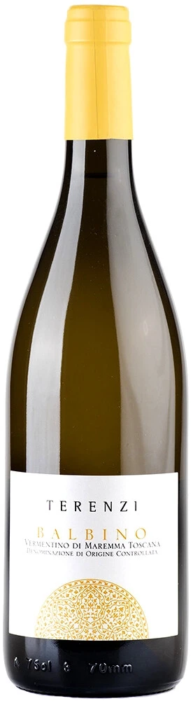 Вино Terenzi, Balbino, Vermentino di Maremma Toscana DOC, 2012